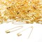 400-Count Safety Pins - Large Safety Pins for Garment Repair, Quilting, Jewelry Making, Gold - 1.7 x 0.4 Inches